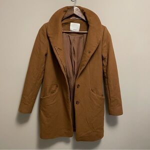 Aritzia Wilfred The Cocoon Coat Cashmere Wool Blend Jacket Women’s XS